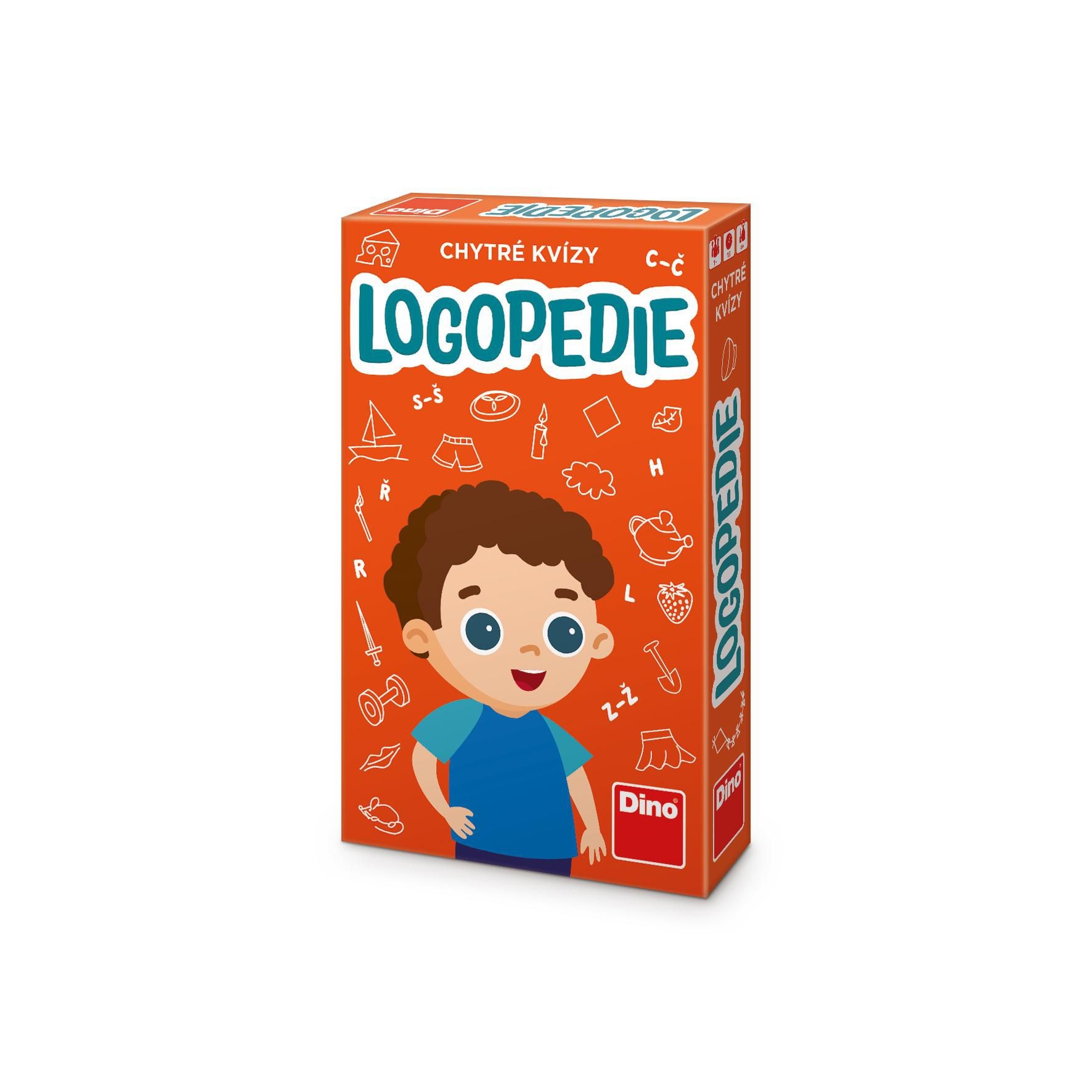 Svět dětí - Dino Chytré kvízy - Logopedie, Naučná hra