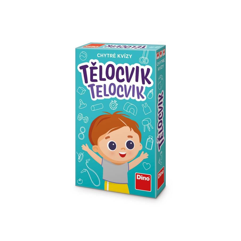 Dino Chytré kvízy – TĚLOCVIK Naučná hra