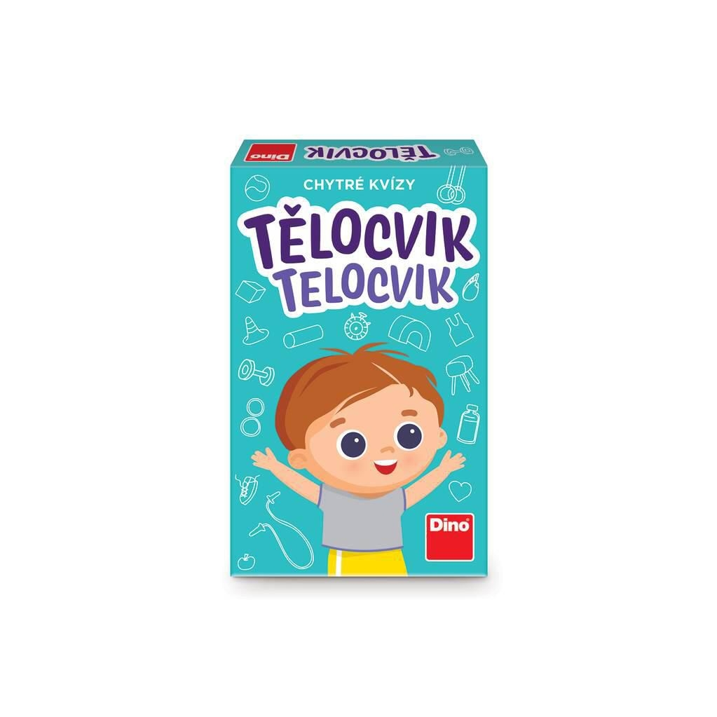 Dino Chytré kvízy – TĚLOCVIK Naučná hra-0