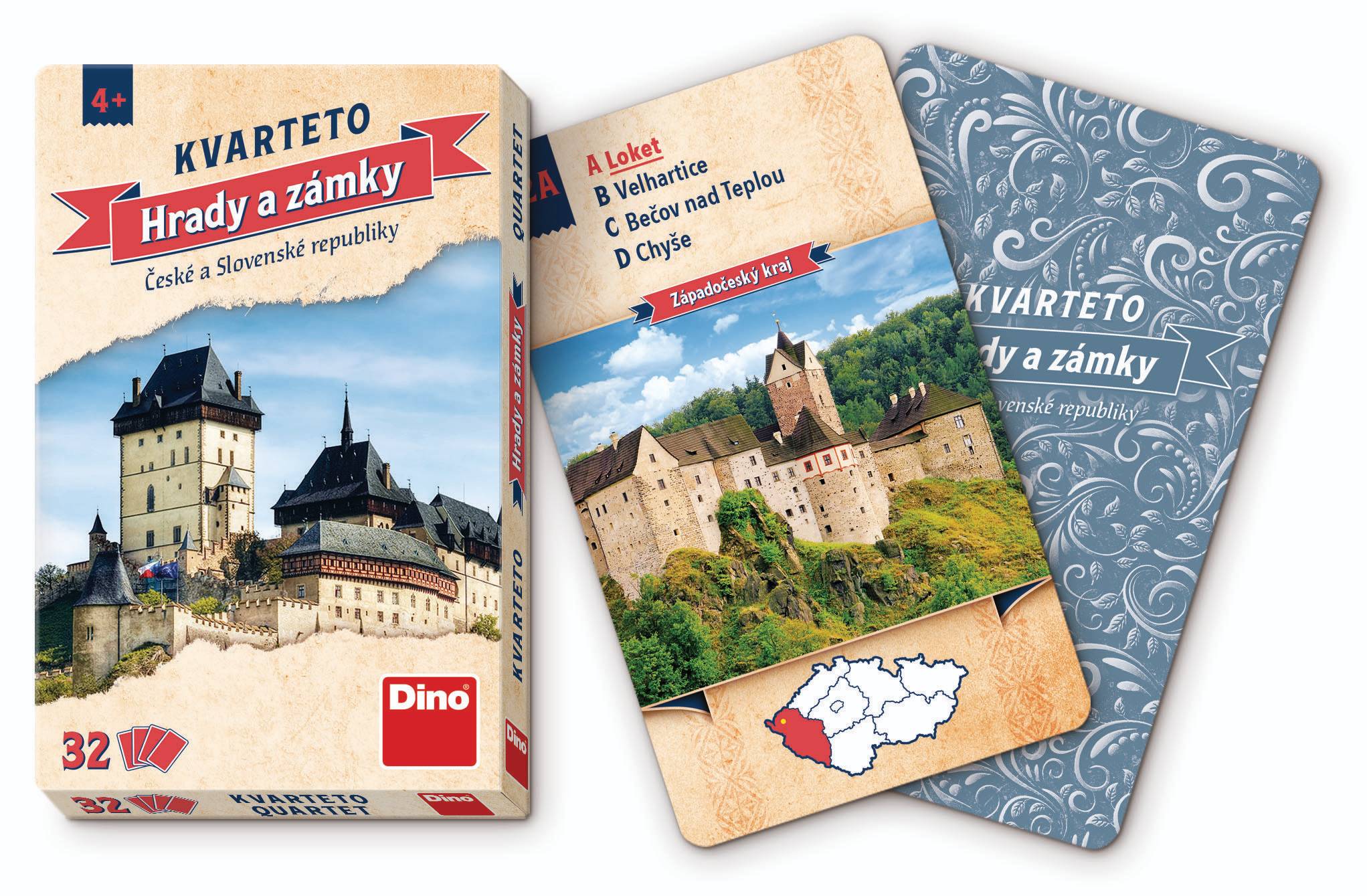 Svět dětí - Dino Hrady a zámky Kvarteto