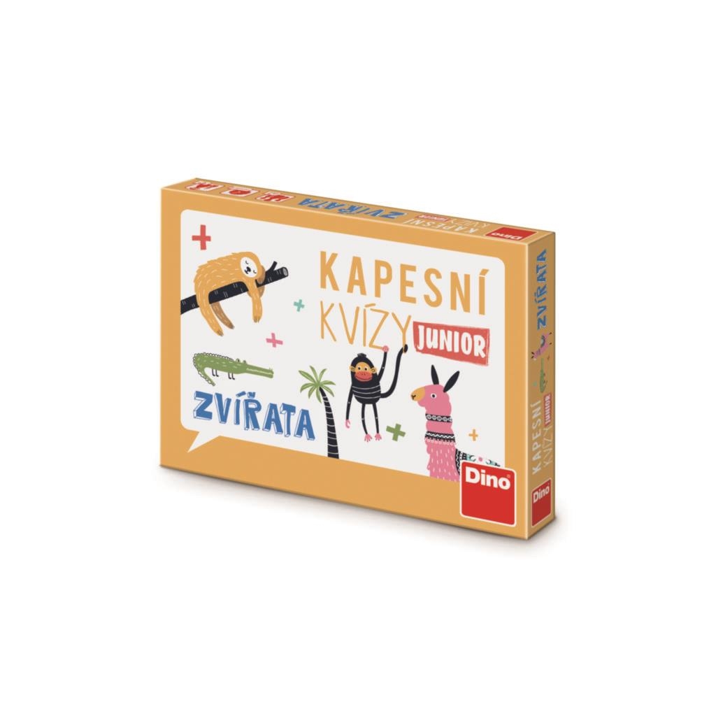 Svět dětí - Dino Kapesní kvízy Junior Zvířata