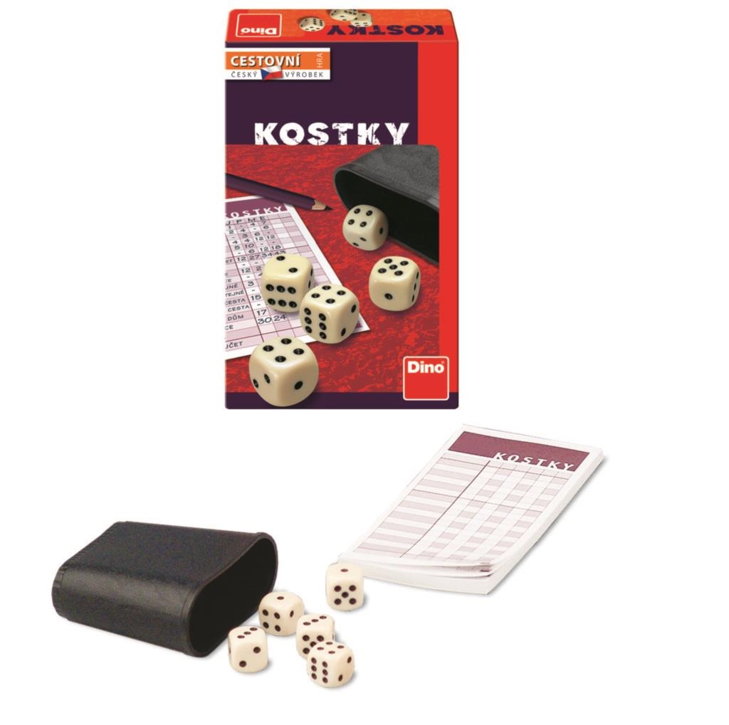 Svět dětí - Dino Kostky - cestovní hra