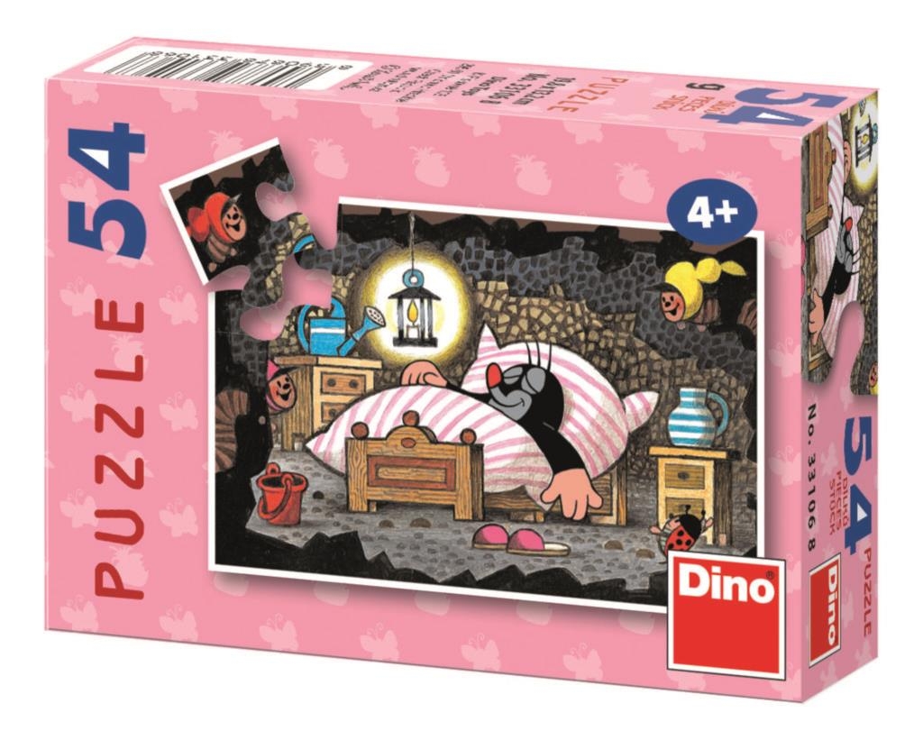 Svět dětí - Dino Krteček 54 mini puzzle