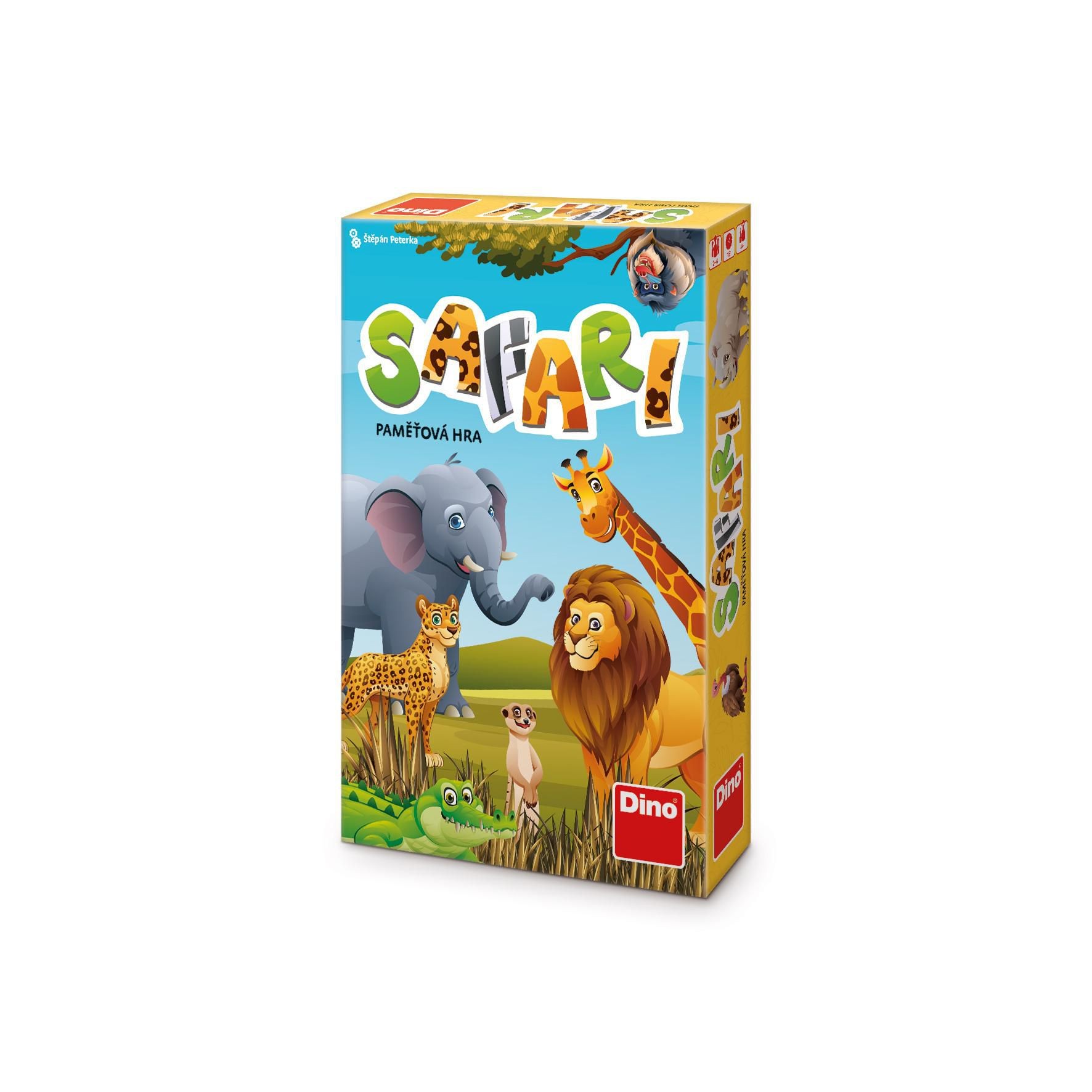 Svět dětí - Dino Safari Cestovní hra