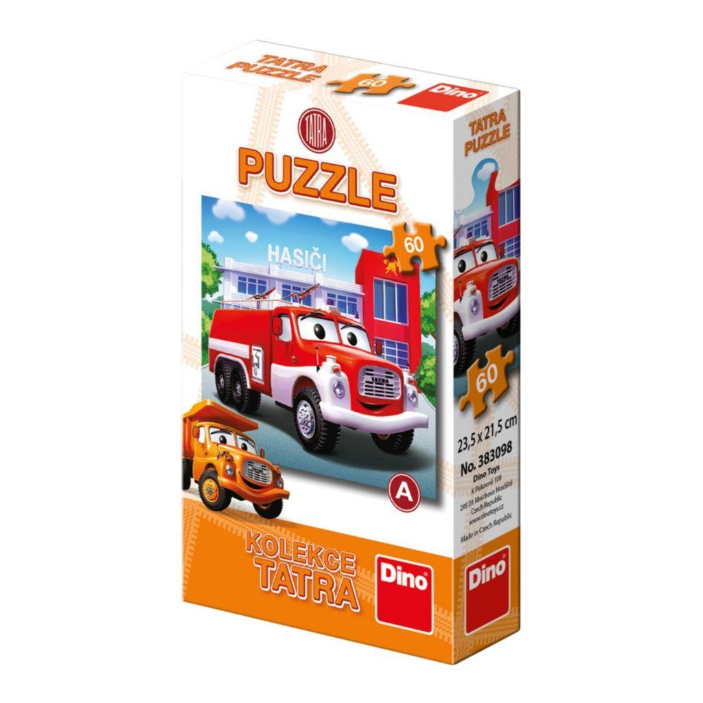 Svět dětí - Dino Tatra auta puzzle 60ks