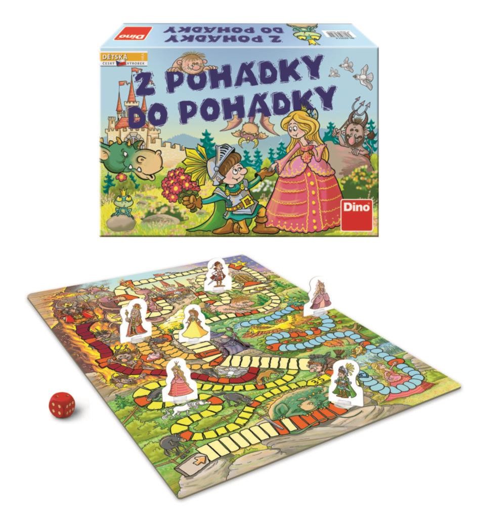 Svět dětí - Dino Z pohádky do pohádky - dětská hra