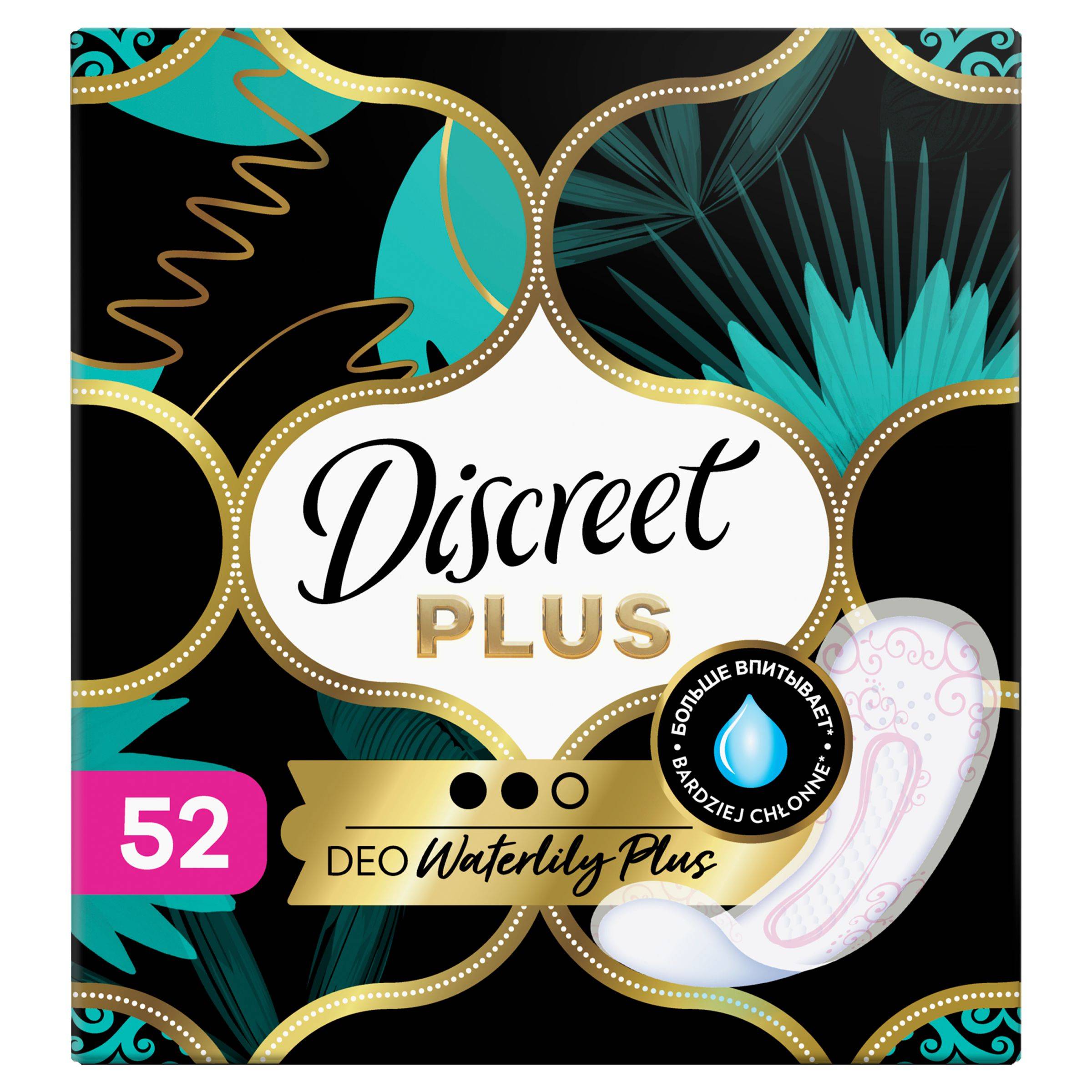Discreet pro každodenní ochranu Waterlily Plus 52 ks-0