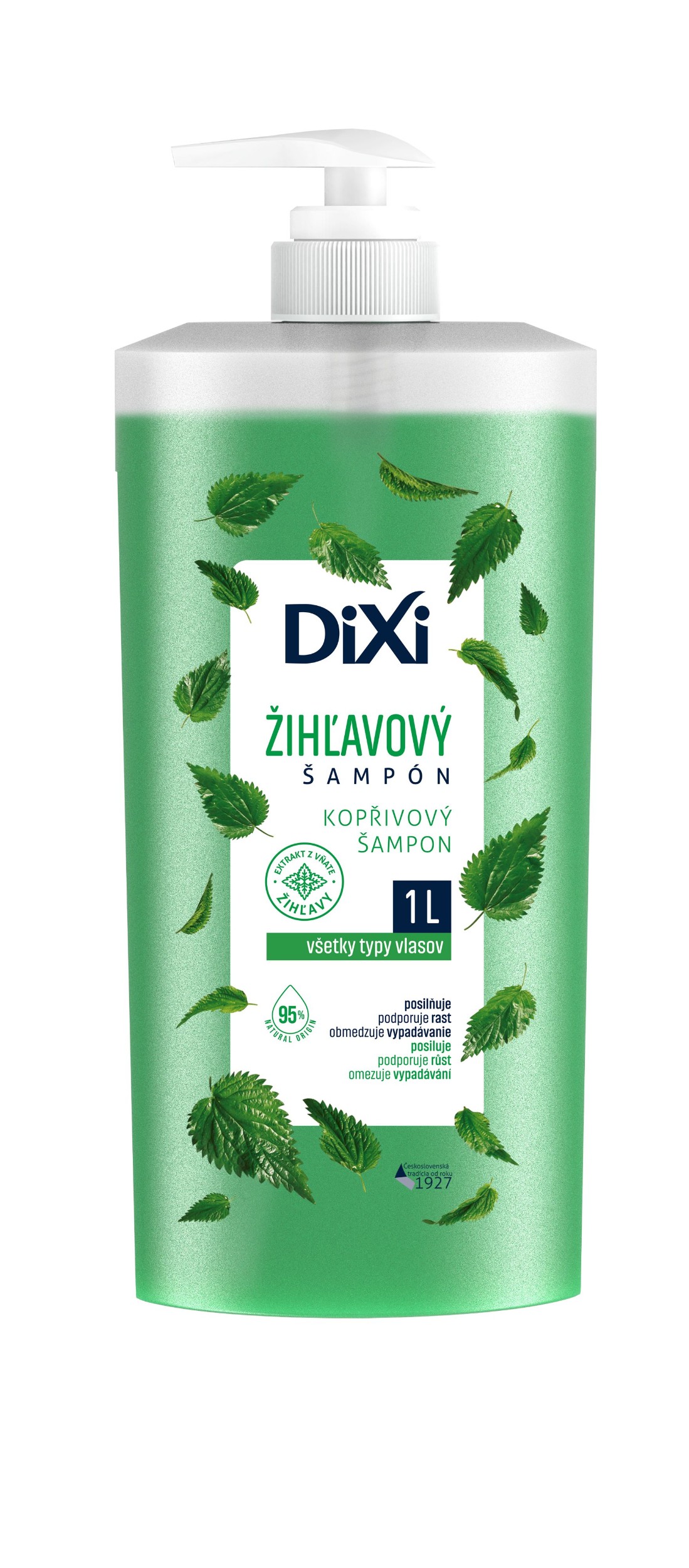 Drogerie a kosmetika - Dixi Kopřivový šampon