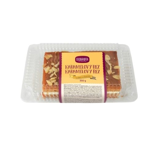 Pekárna a cukrárna - Dobrota Karamelový řez 350g