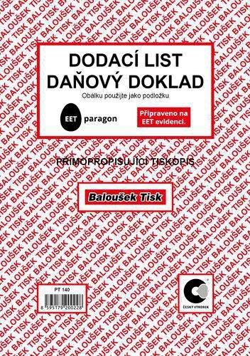 Domácnost a Zahrada - Dodací list A5 PT140