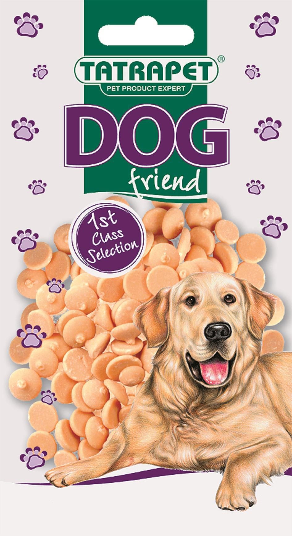 Svět zvířat - Dog Dropsy šunkové pro psa 75g
