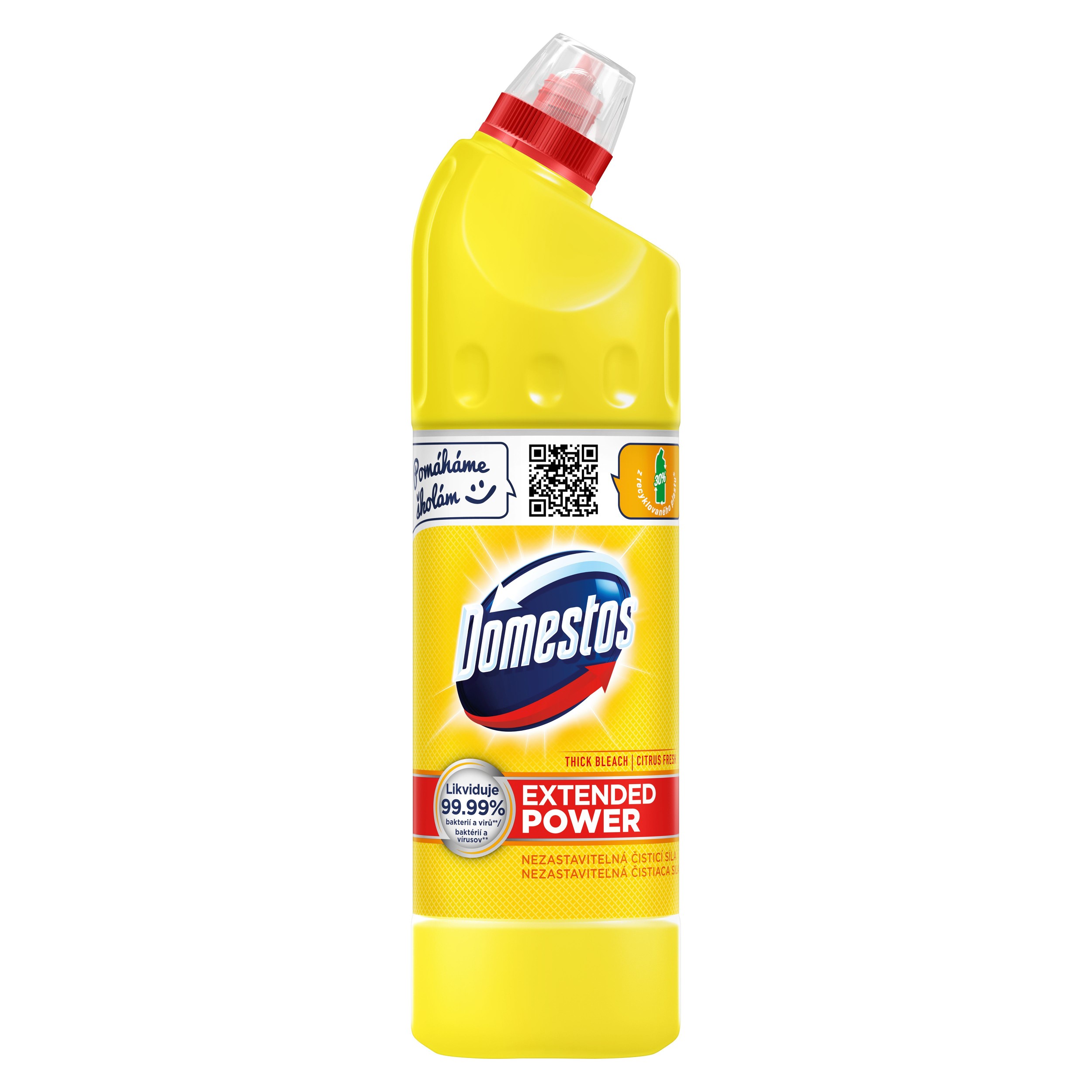 Domestos Citrus tekutý dezinfekční a čistící přípravek na toalety 750 ml-0