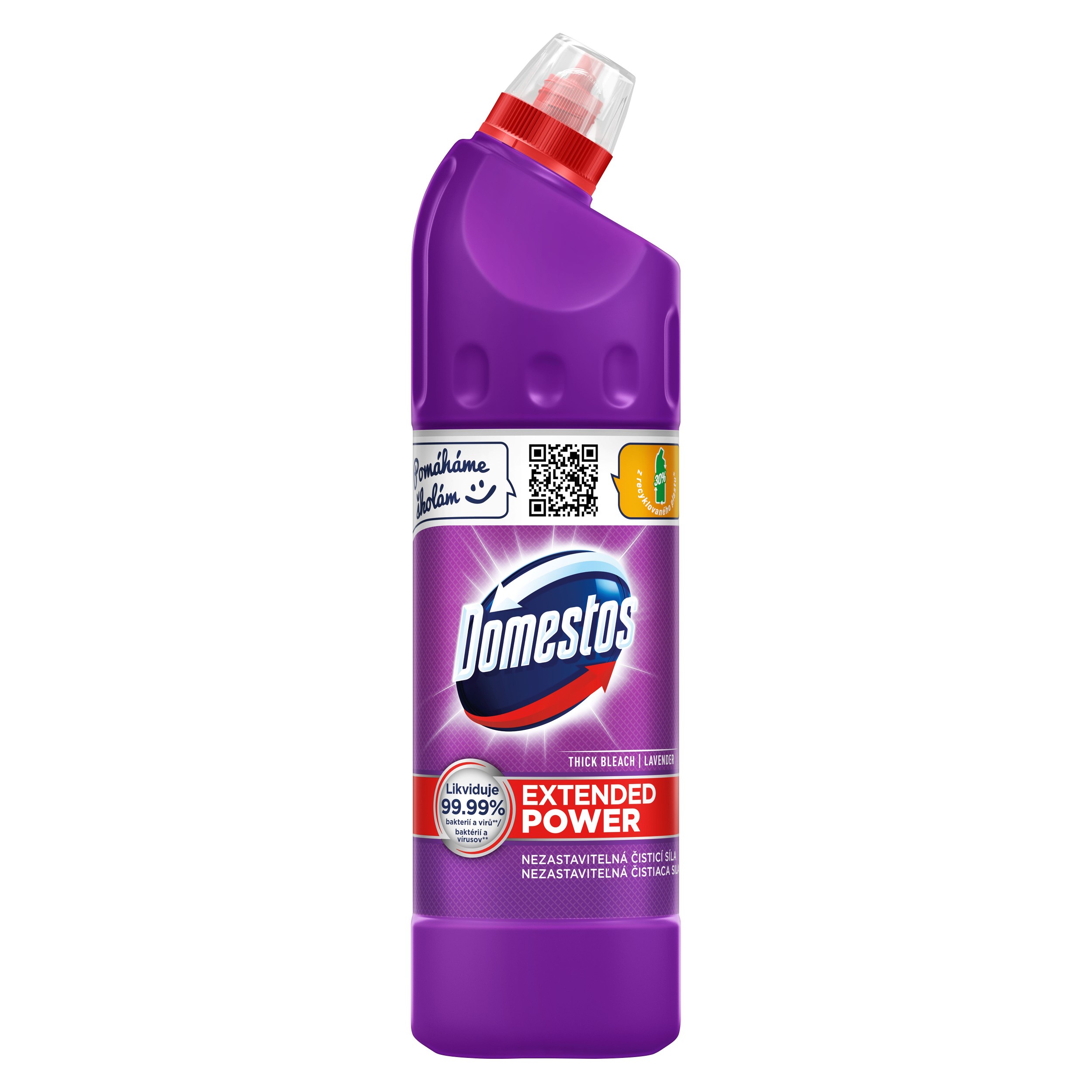 Domestos Extended Power Lavander WC tekutý dezinfekční a čistící přípravek 750 ml-0