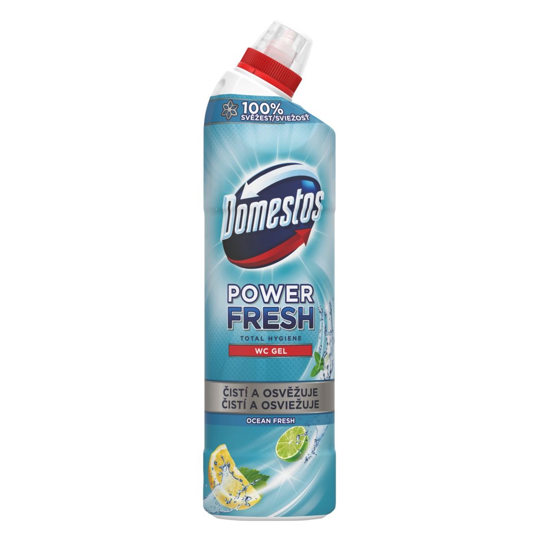 Drogerie a kosmetika - Domestos Power Fresh Ocean Fresh WC gel 700ml