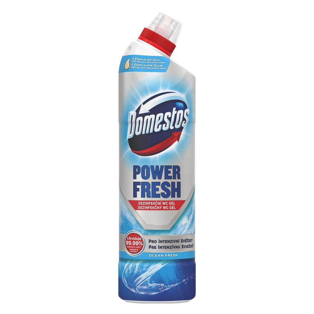Domestos Power Fresh Ocean Fresh WC gel 700ml-0