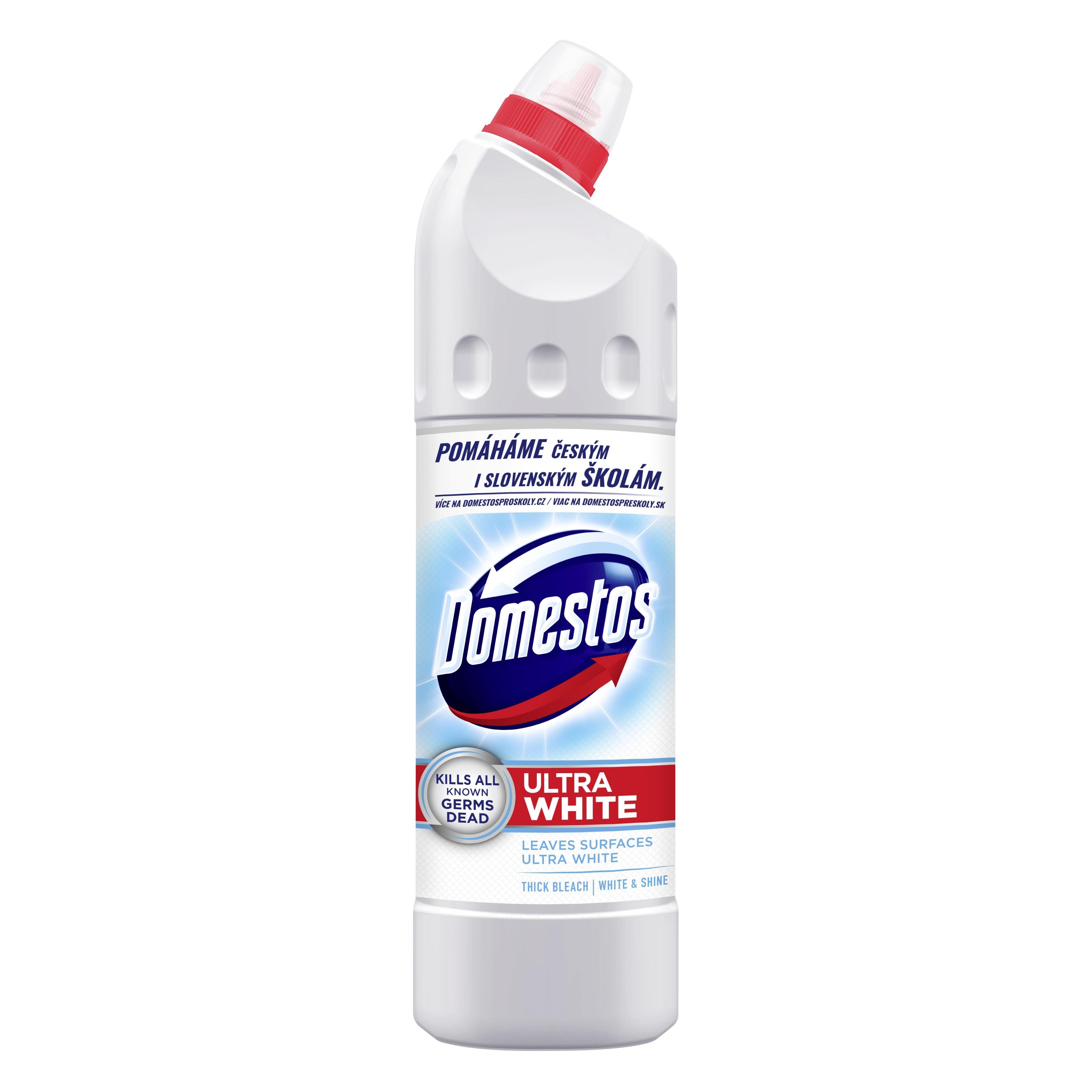Drogerie a kosmetika - Domestos Ultra White & Shine 750 ml