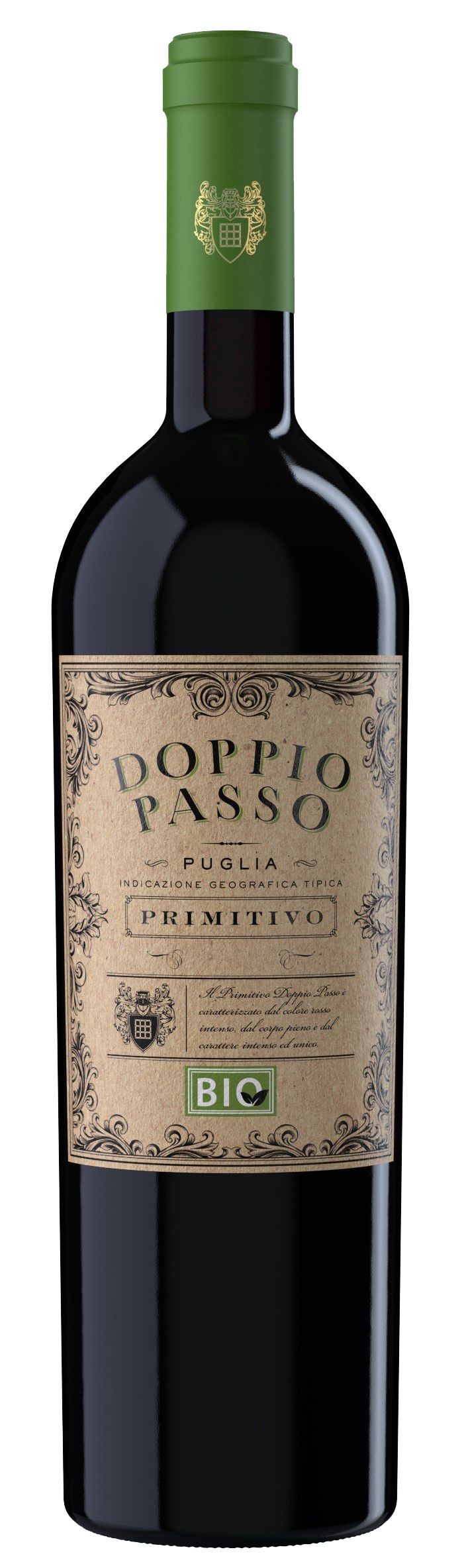 Nápoje - Doppio Passo Bio Primitivo Puglia IGT  0,75 l