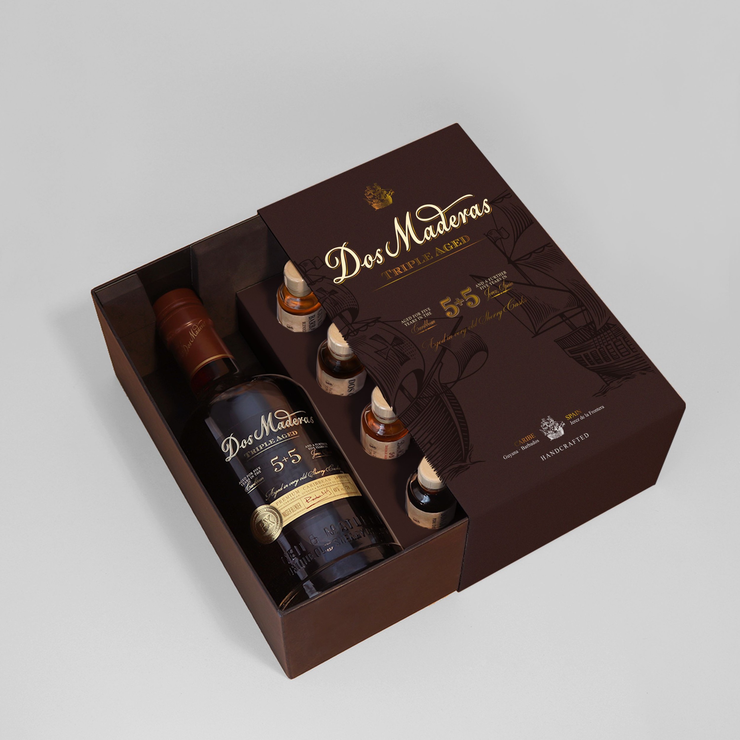 Nápoje - Dos Maderas Rum Tasting Kit 0,7l