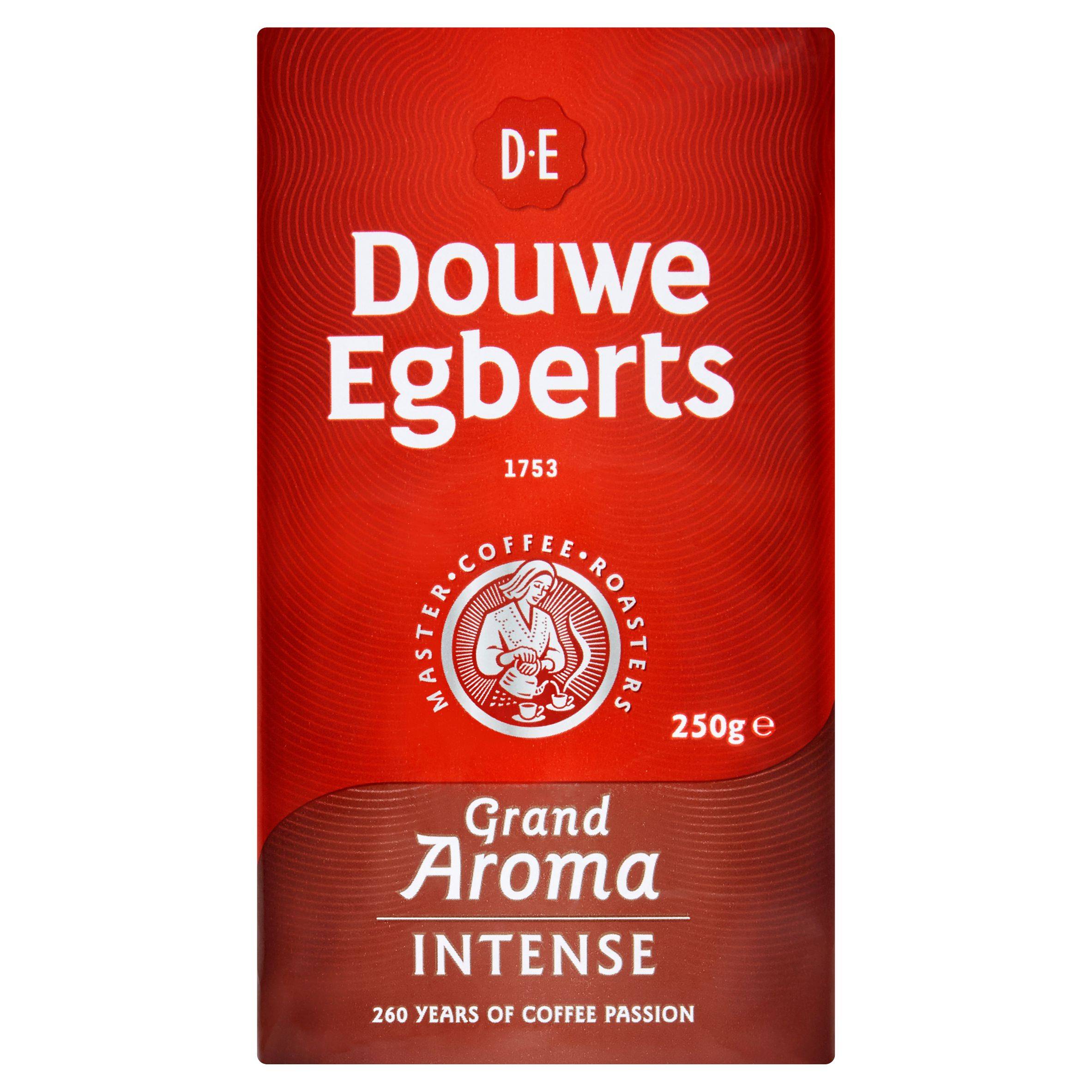 Nápoje - Douwe Egberts Grand Aroma Intense káva 250 g