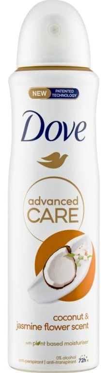 Drogerie a kosmetika - Dove Advanced Care Coconut antiperspirant ve spreji 150ml