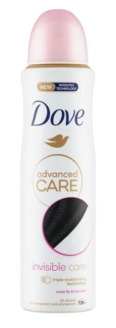 Drogerie a kosmetika - Dove Advanced care Invisible Care antiperspirant sprej 150ml
