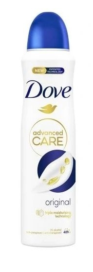 Drogerie a kosmetika - Dove Advanced Care Original antiperspirant ve spreji 150ml