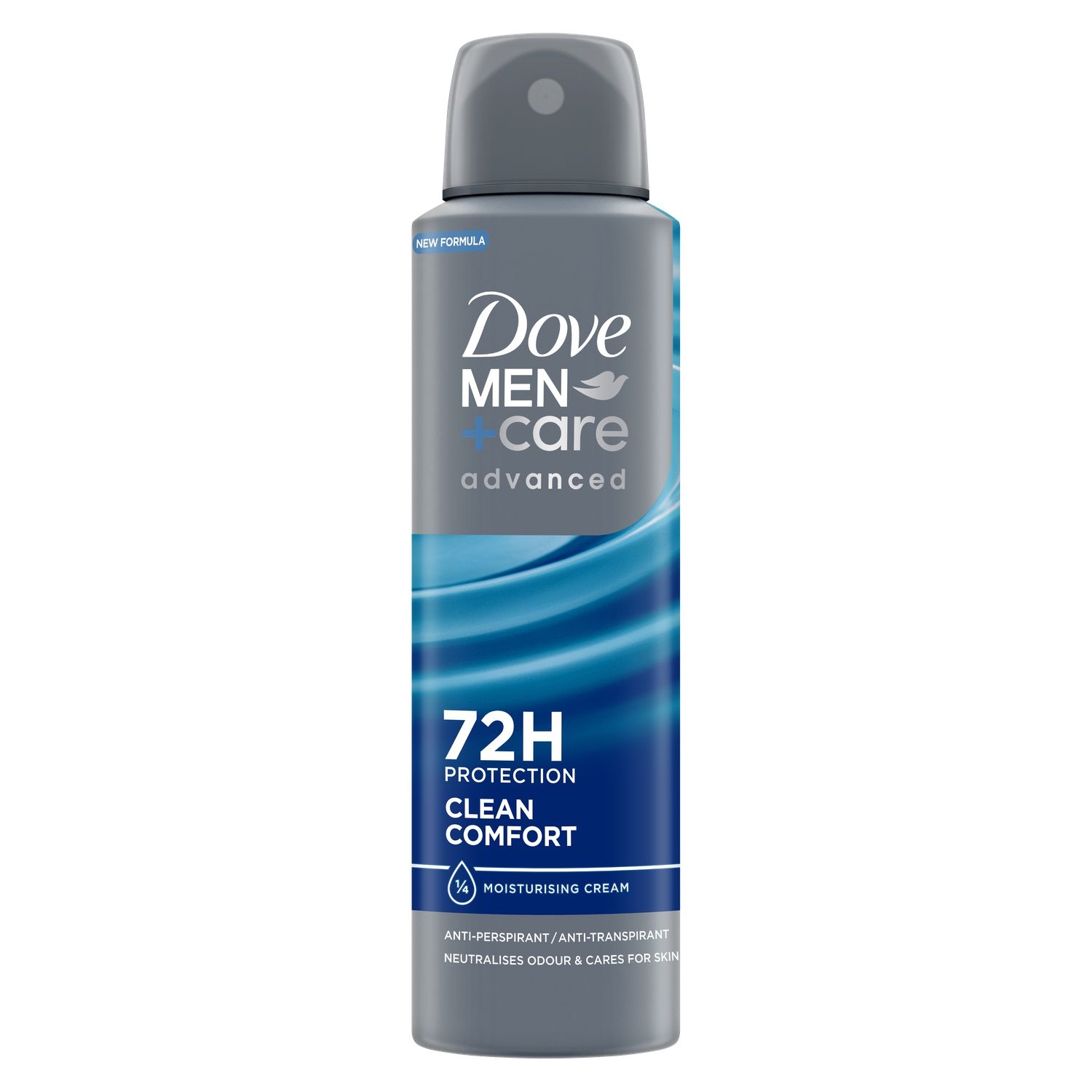 Drogerie a kosmetika - Dove Men+Care Clean Comfort Antiperspirant sprej pro muže 150ml