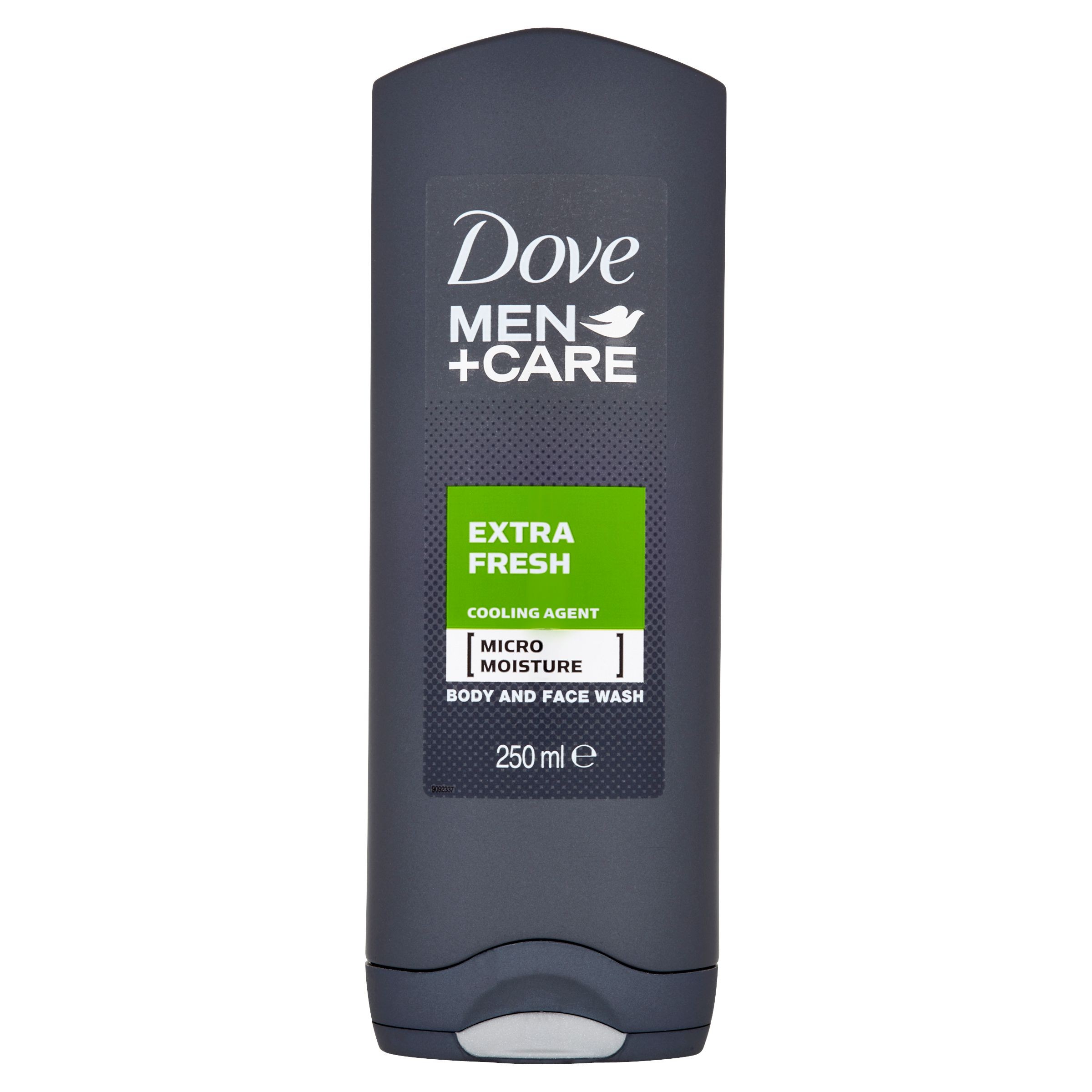 Drogerie a kosmetika - Dove Men+Care Extra Fresh sprchový gel na tělo a obličej pro muže 250 ml
