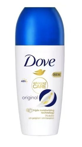 Drogerie a kosmetika - Dove Original Advanced Care Antiperspirant roll-on 50ml