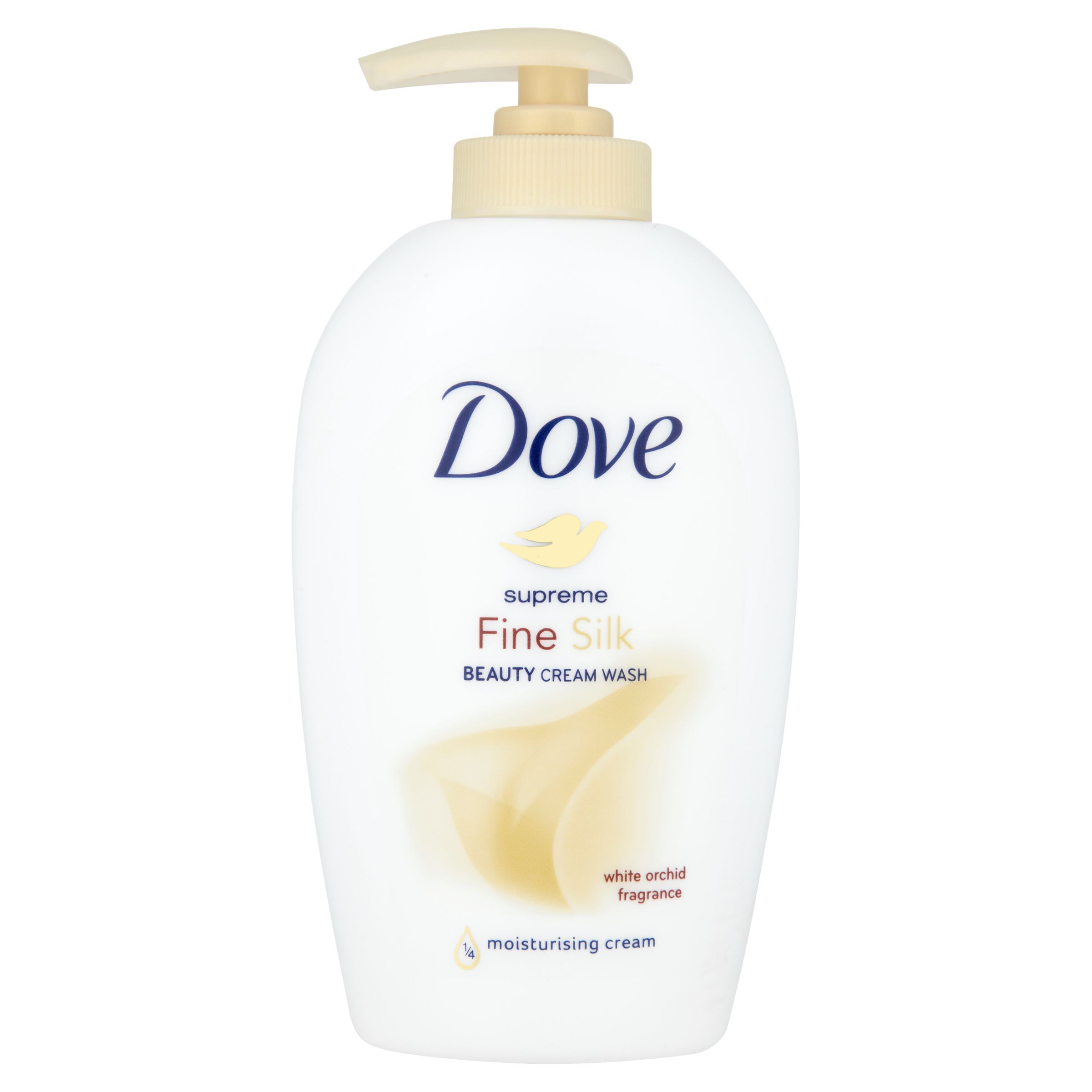 Drogerie a kosmetika - Dove Supreme Fine silk hedvábné tekuté mýdlo 250 ml