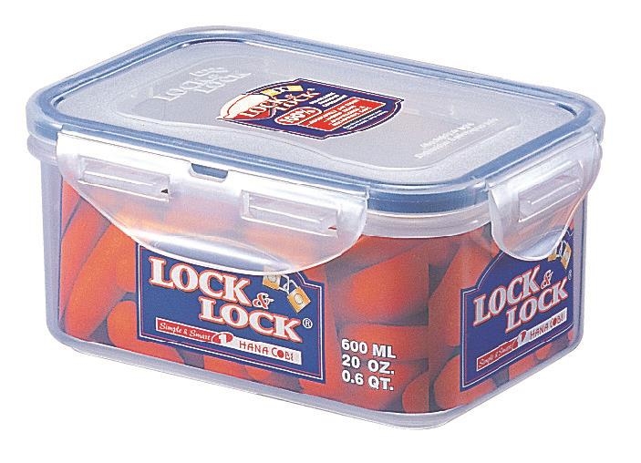 Domácnost a Zahrada - Dóza na potraviny lock 600ml plast