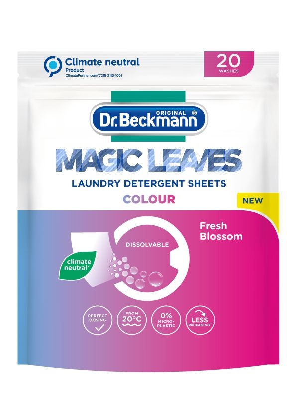 Drogerie a kosmetika - Dr. Beckmann Magic Leaves Fresh Blossom Color 20ks