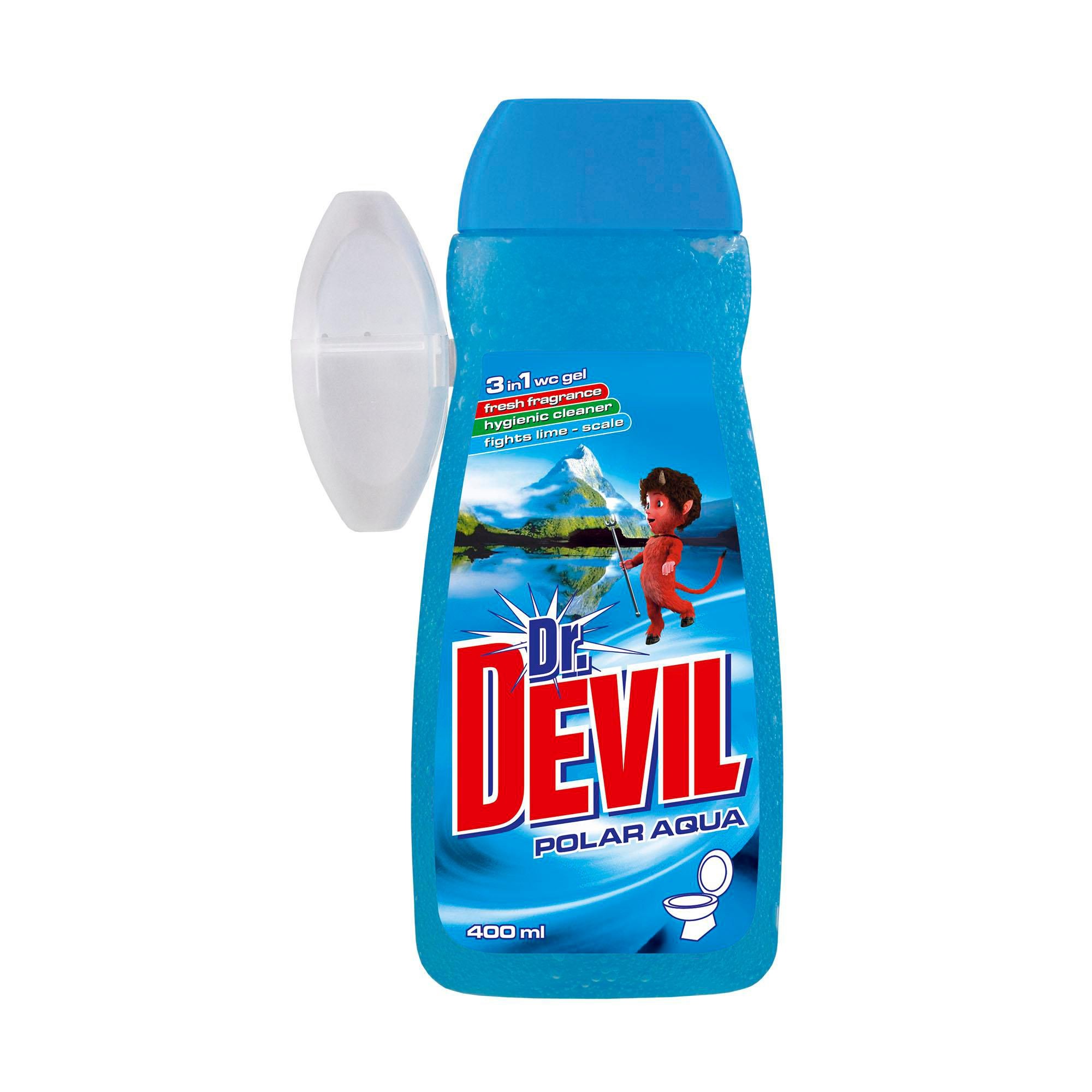 Drogerie a kosmetika - Dr.Devil WC gel aqua 400 ml