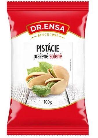 Trvanlivé potraviny - Dr.Ensa Pistácie pražené solené 100 g