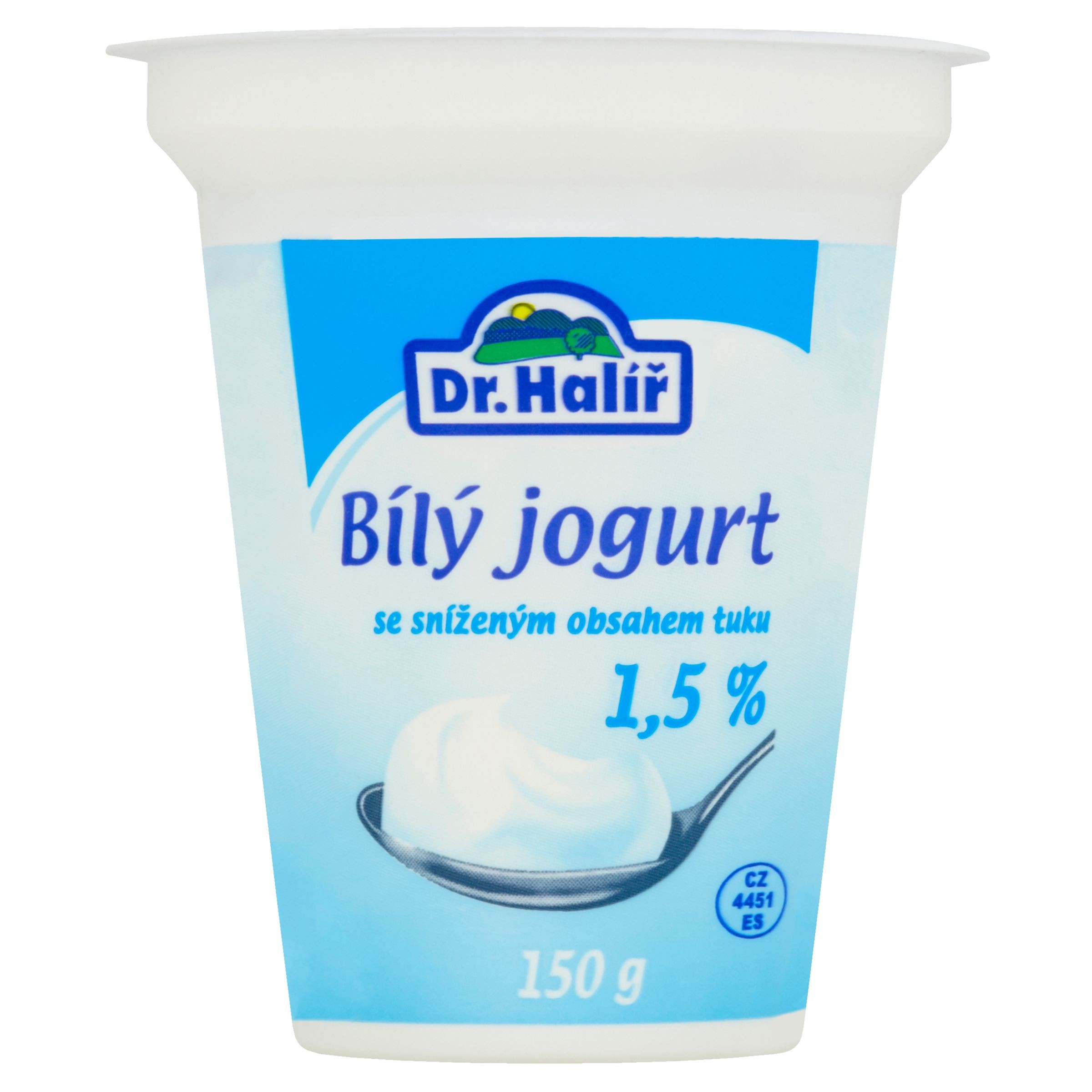 Mléčné a chlazené - Dr.Halíř Bílý jogurt 150 g