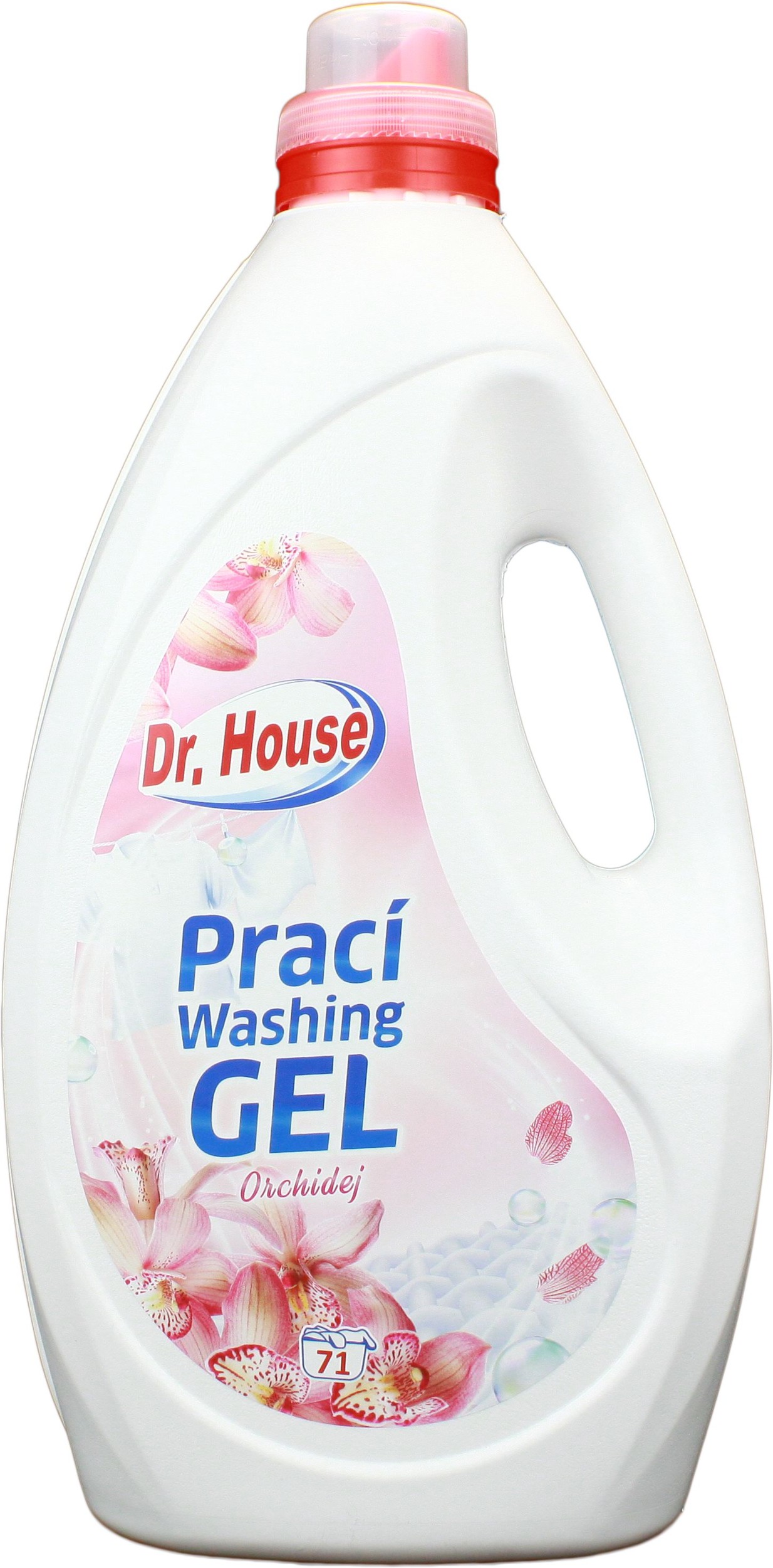 Drogerie a kosmetika - Dr. House, Gel na praní Orchidej 4,3 l 71 pracích dávek