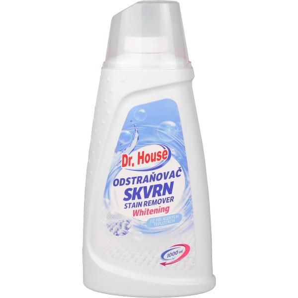 Drogerie a kosmetika - Dr. House odstraňovač skvrn tekutý Whitening 1000ml