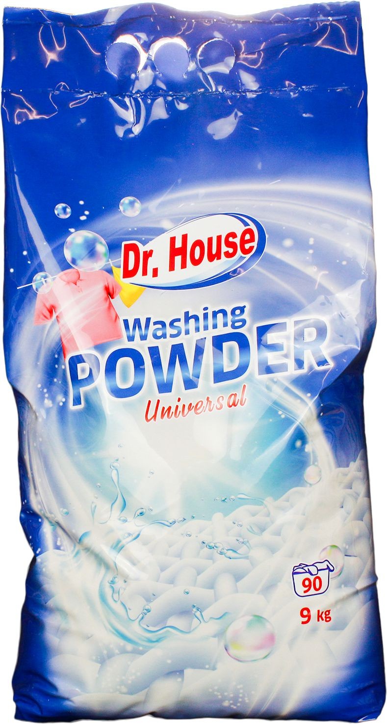 Drogerie a kosmetika - Dr. House prací prášek Universal 9 kg 90 dávek