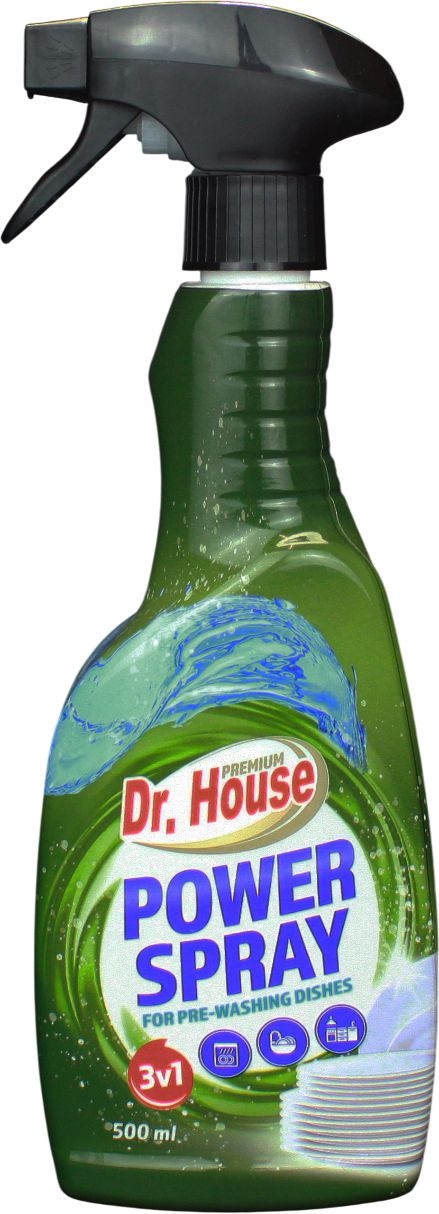 Drogerie a kosmetika - Dr. House Premium Power spray 3v1  500ml