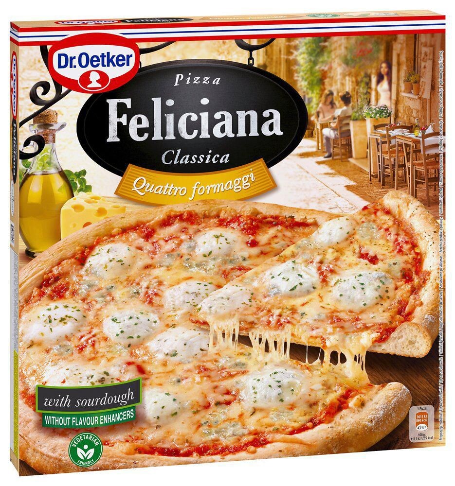Mražené potraviny - Dr. Oetker Feliciana Quattro Formaggi mražená 325g
