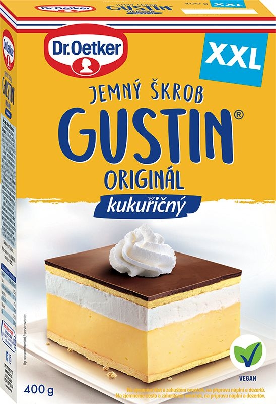 Trvanlivé potraviny - Dr. Oetker Gustin 400g