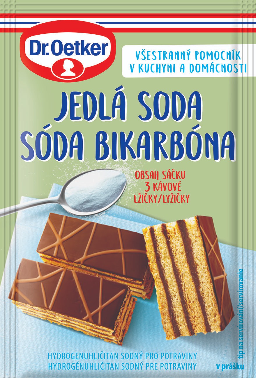 Trvanlivé potraviny - Dr. Oetker Jedlá soda 15 g