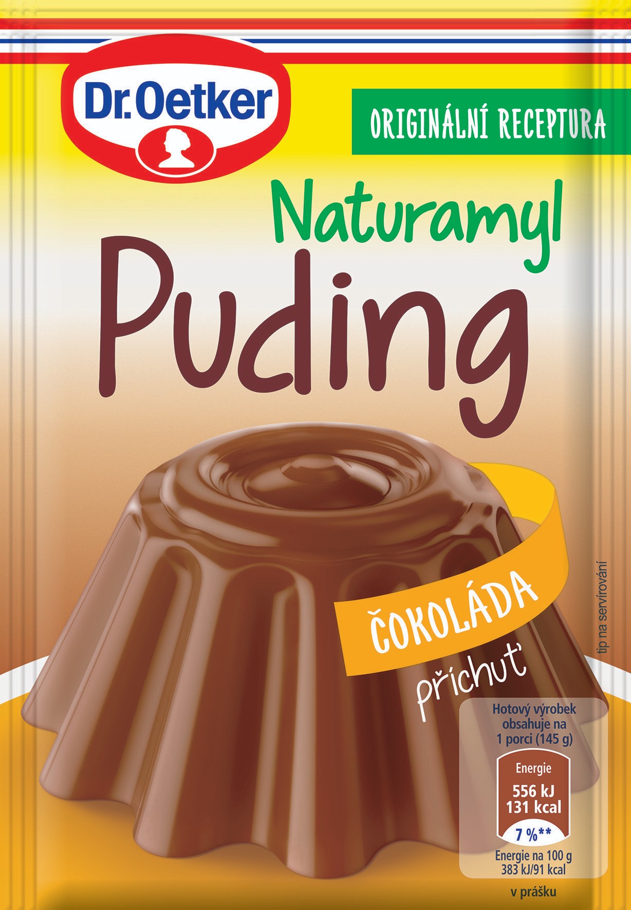 Trvanlivé potraviny - Dr. Oetker NAT pudink čoko 40 g
