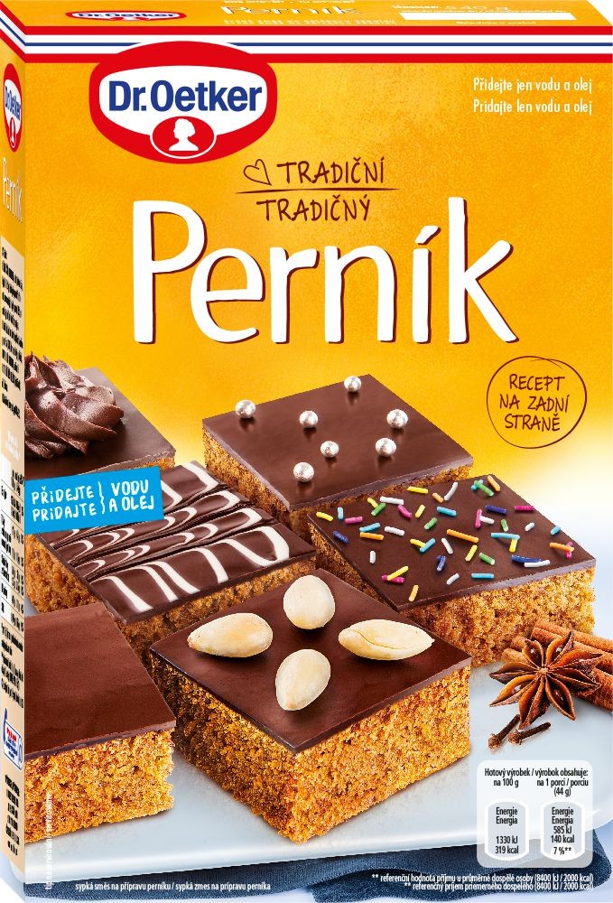 Trvanlivé potraviny - Dr. Oetker Perník 540 g