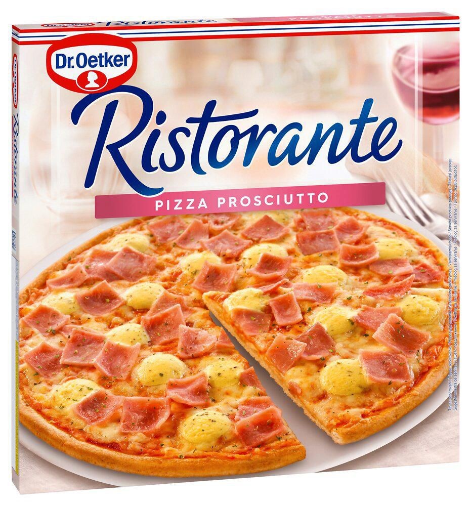 Mražené potraviny - Dr.Oetker Ristorante Pizza Prosciutto mražená 340g