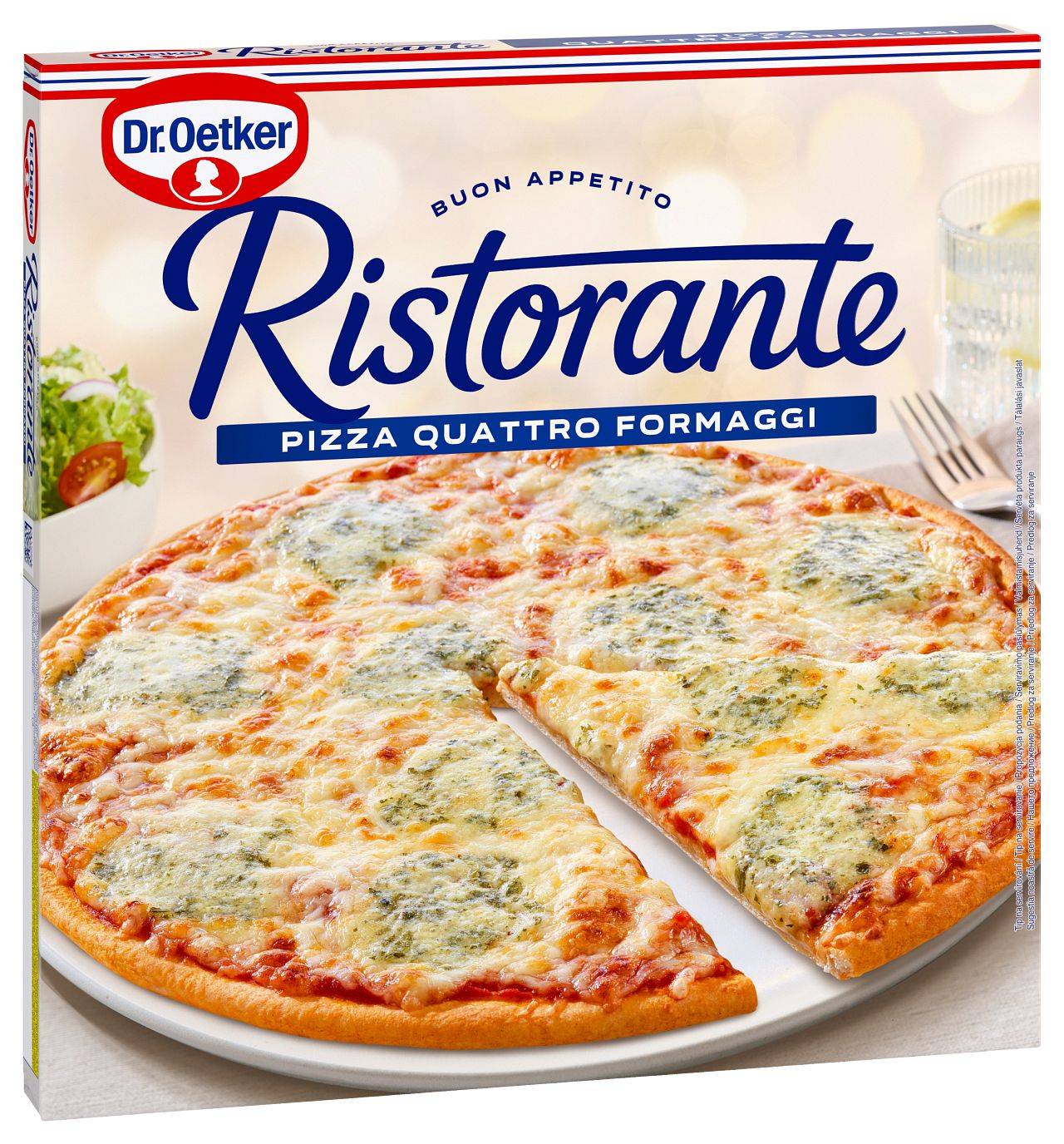 Dr.Oetker Ristorante Quattro Formaggi pizza mražená 340 g-0