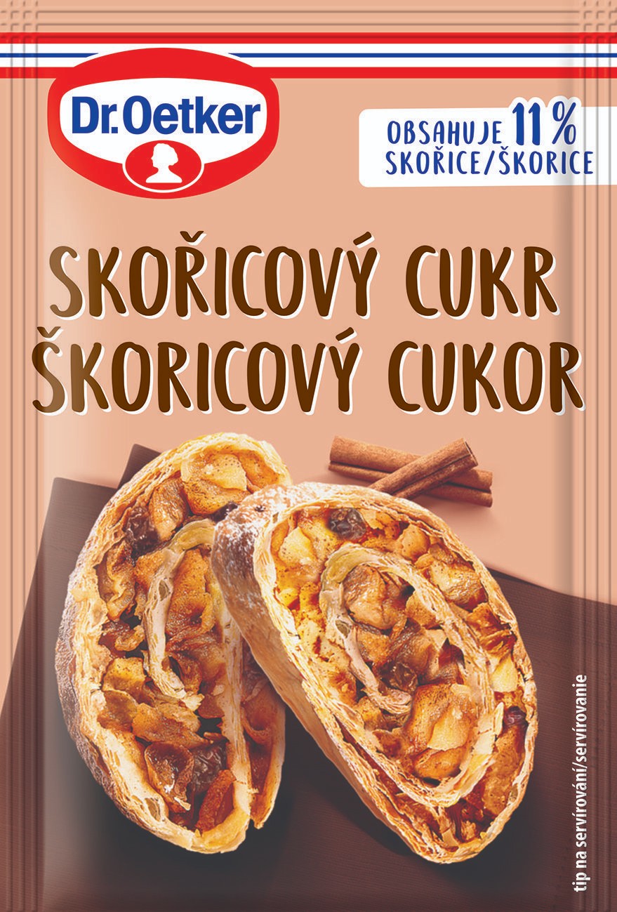 Trvanlivé potraviny - Dr. Oetker Skořicový cukr 20 g