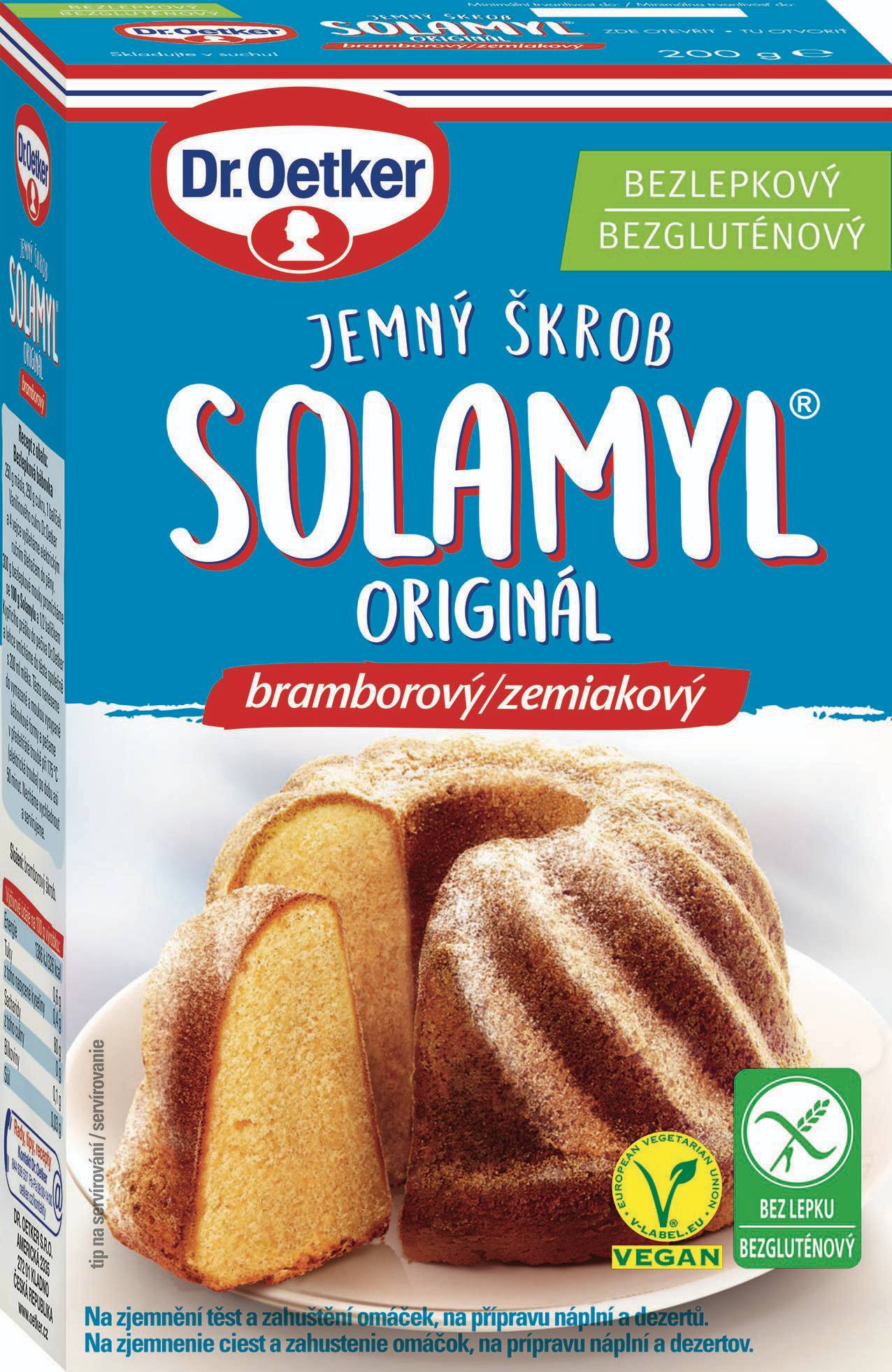 Trvanlivé potraviny - Dr. Oetker Solamyl bez lepku 200 g