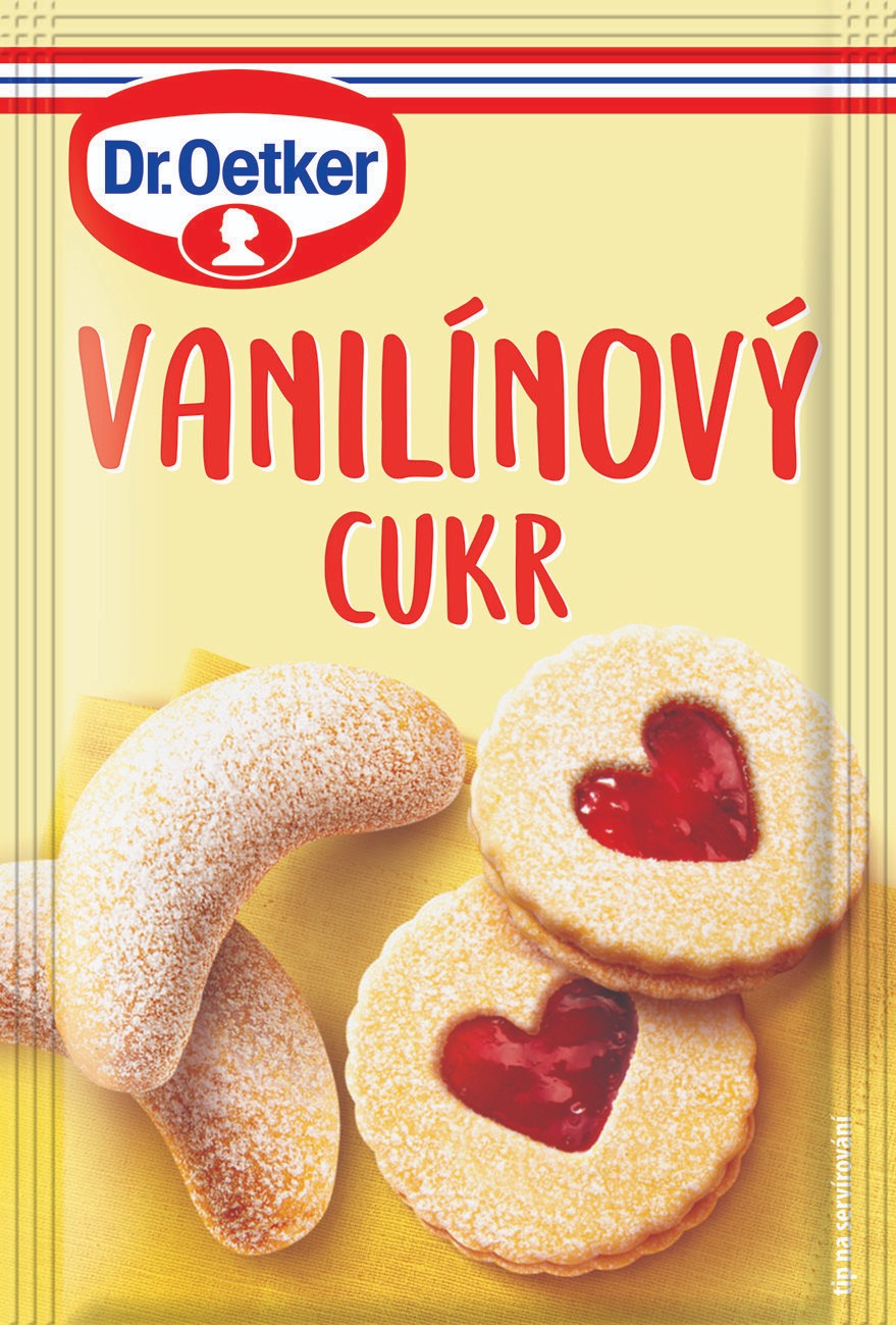 Trvanlivé potraviny - Dr. Oetker Vanilínový cukr 20 g