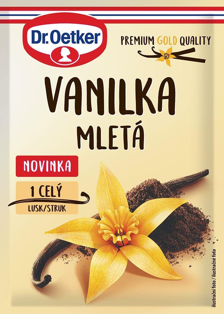 Trvanlivé potraviny - Dr. Oetker Vanilka mletá 5g